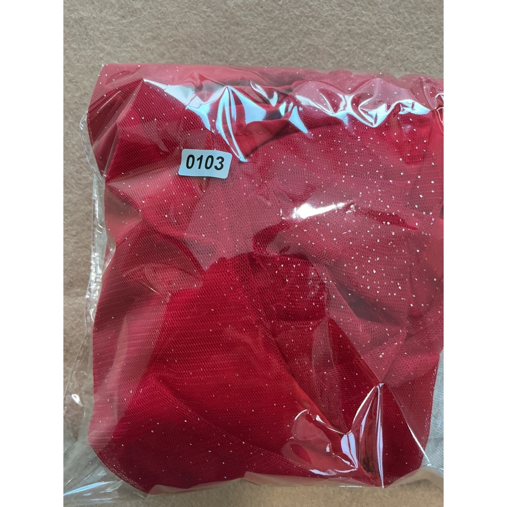 Hershey's Kisses Girls Grey Red Hooded Tutu Dress XS 4-5 Valentine's Day Sweet - Picture 7 of 8